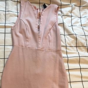 light pink dress